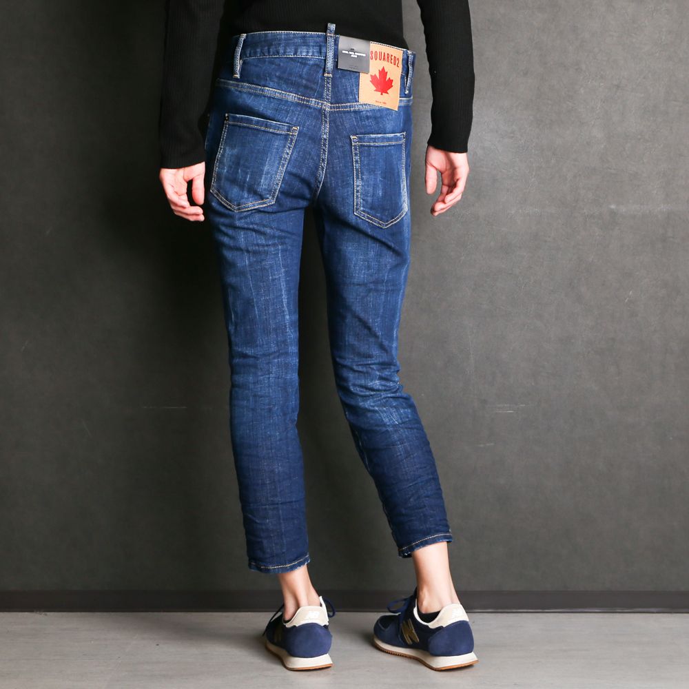 DSQUARED2 - 【レディース】 Cool girl Cropped Jean / クール ガール クロップド ジーンズ /  S75LB0349/S30342 | chemical conbination