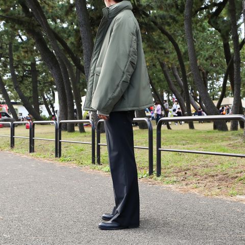 VICTIMのLIGHT M-65 JACKETを使用したスタイリング