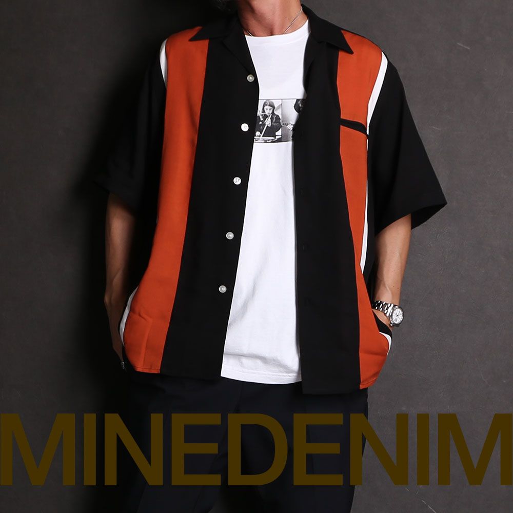 MINEDENIM - 【ラスト1点-サイズXL】 WACKOMARIA × MINEDENIM / Shirt