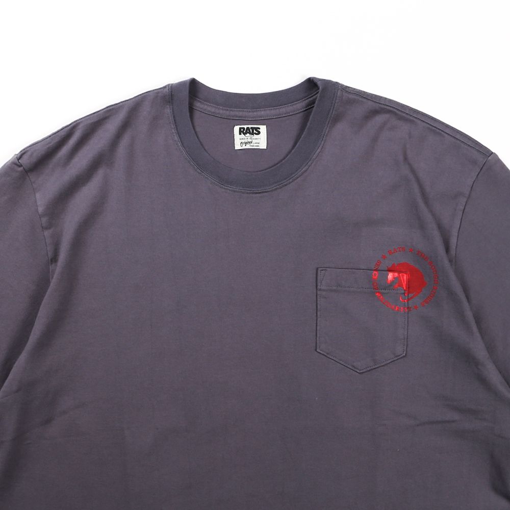 CIRCLE POCKET TEE / プリント Tシャツ / 22'RT-0501