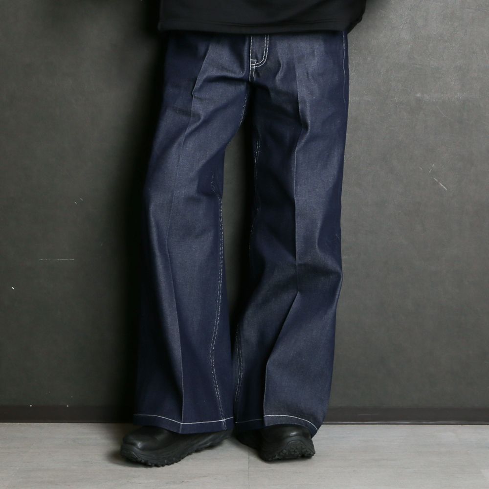 Iroquois - OPEN-END DENIM BUGGY PT / ノンウォッシュデニム ...