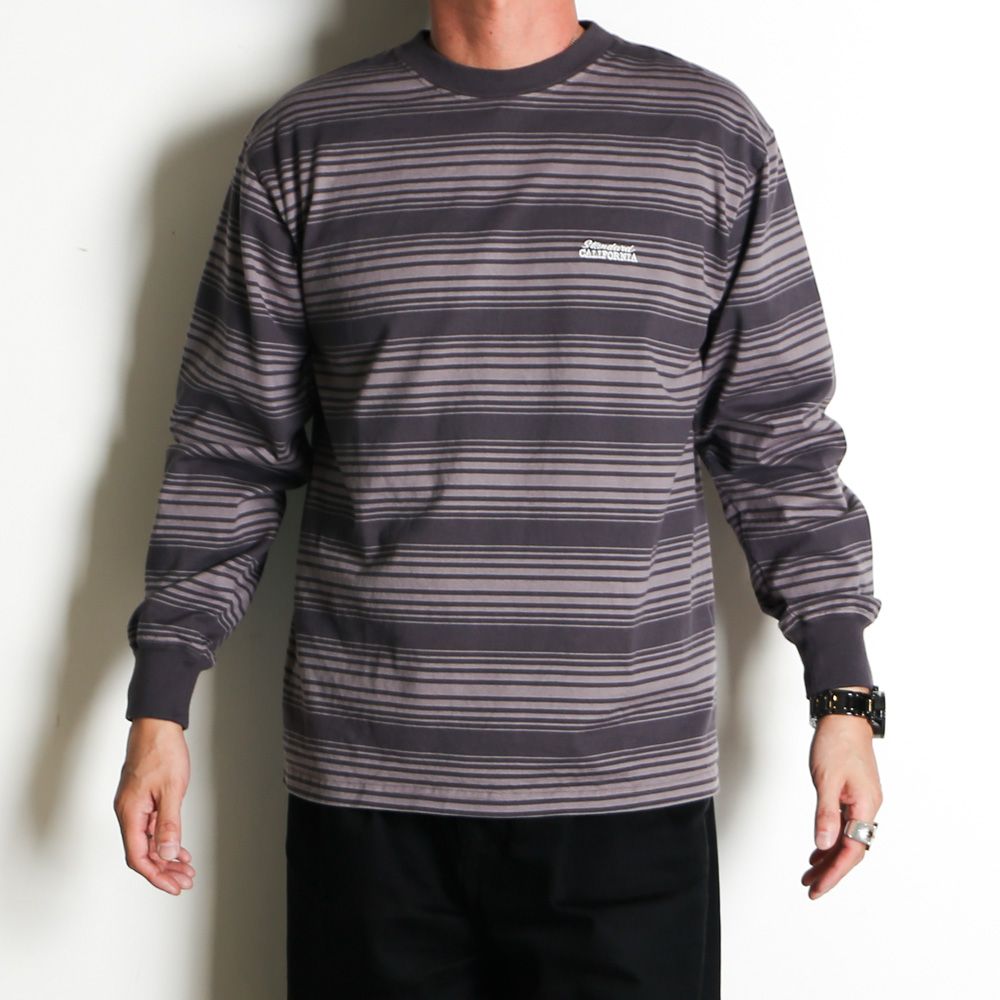 SD Heavyweight Border LS T / ボーダー Tシャツ / TSOLB170