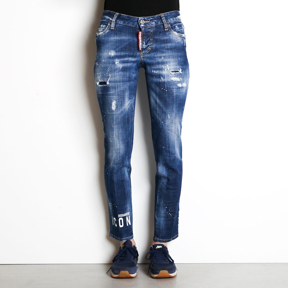 DSQUARED2 - 【レディース】 Jennifer Cropped Jean ...