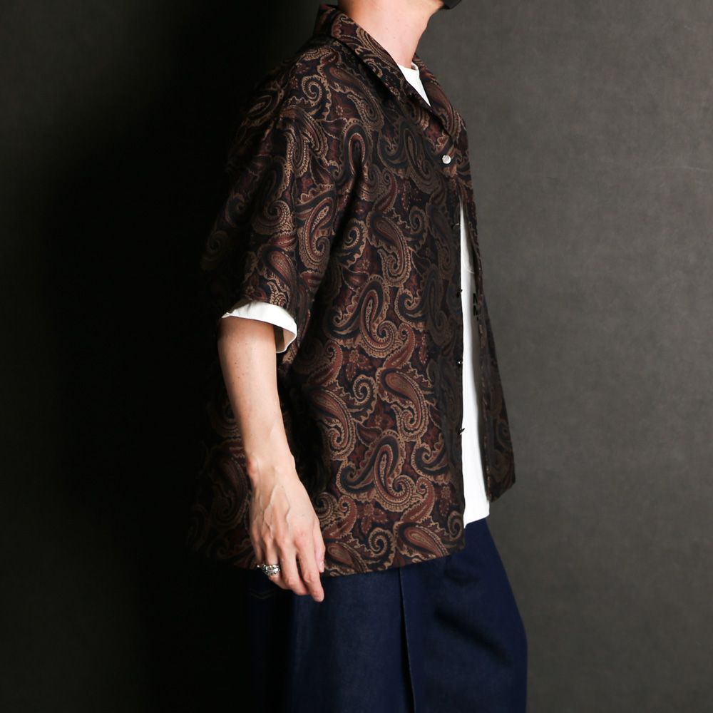 superNova. - Aloha shirt - Paisley jacquard / アロハシャツ