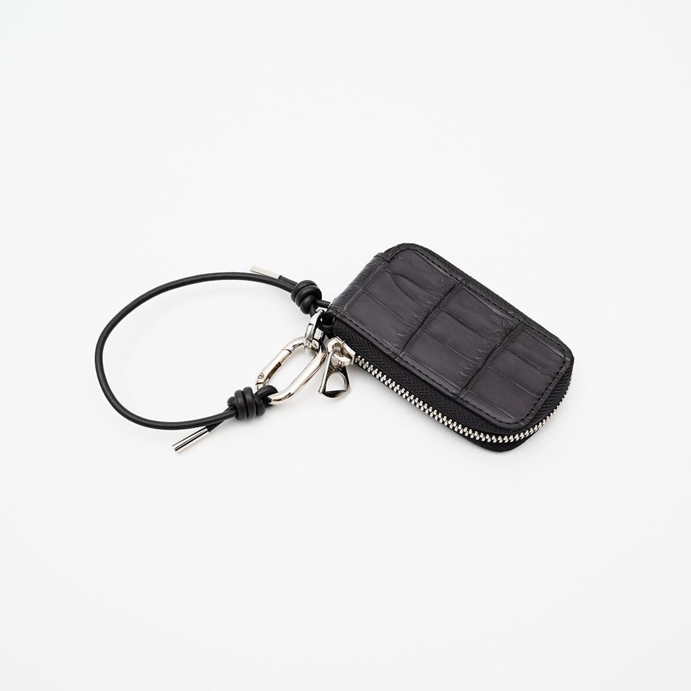 CRISTY SMART KEY CASE / CROCO / BLACK / ITTI-WLT-030-CRC