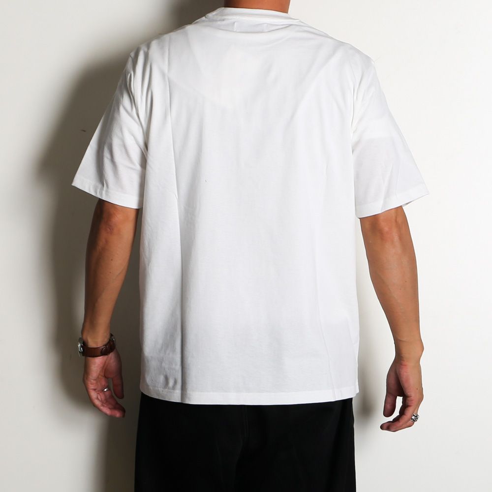 CREW NECK TEE - WHITE / 30/1オーガニックコットン空紡天竺 - クルーネックTee / M26B14CS02B
