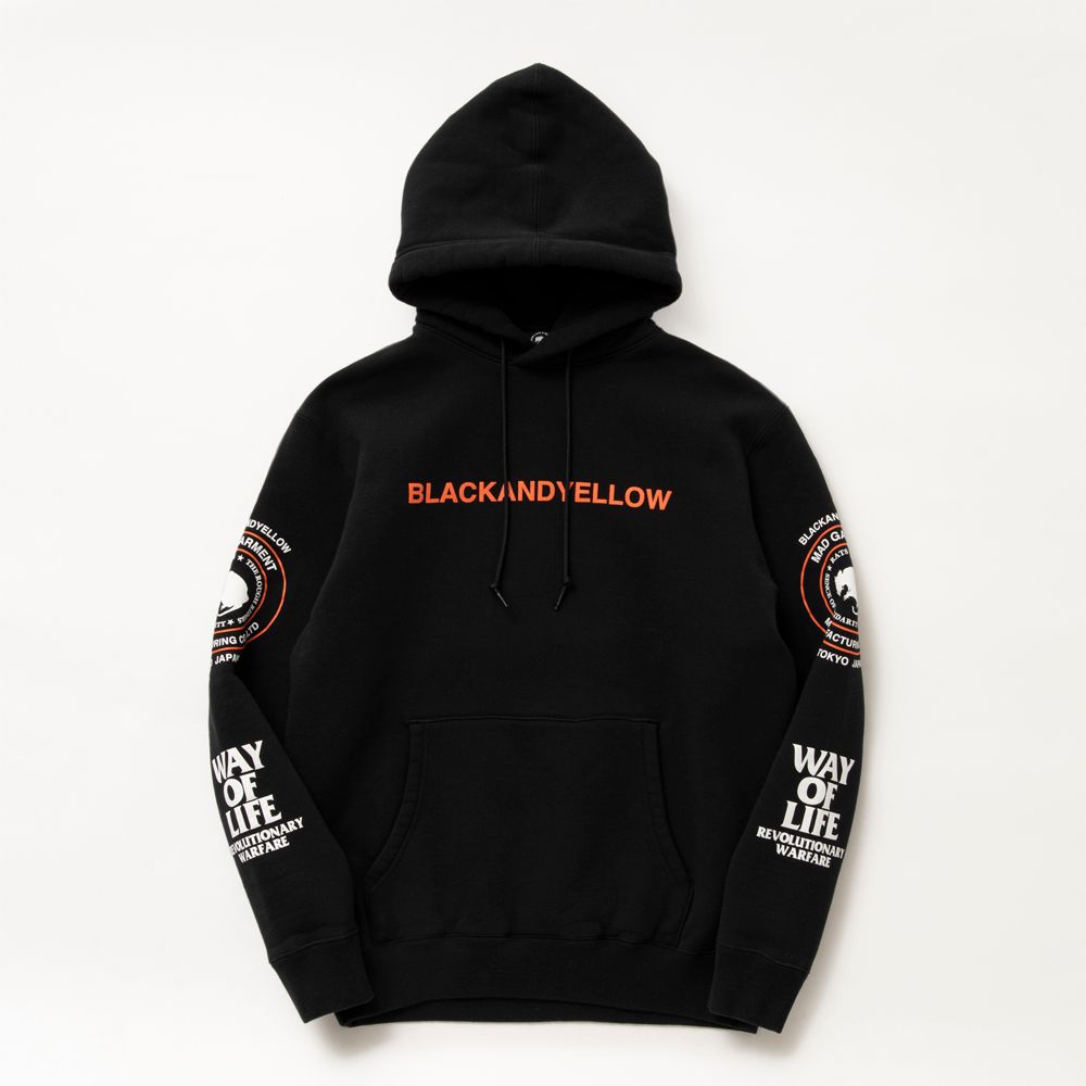 RATS - MC HOODIE BLACK / プルオーバーパーカー / 21'RTC-1002 ...