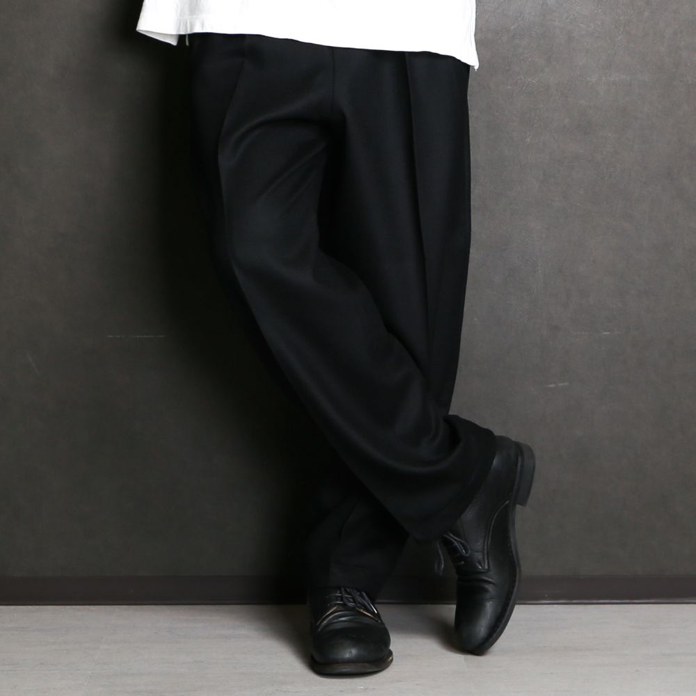 VICTIM - WIDE WOOL PANTS / ワイドスラックス / VTM-20-P-122