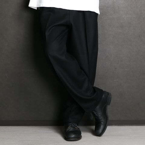 WIDE WOOL PANTS / ワイドスラックス / VTM-20-P-122