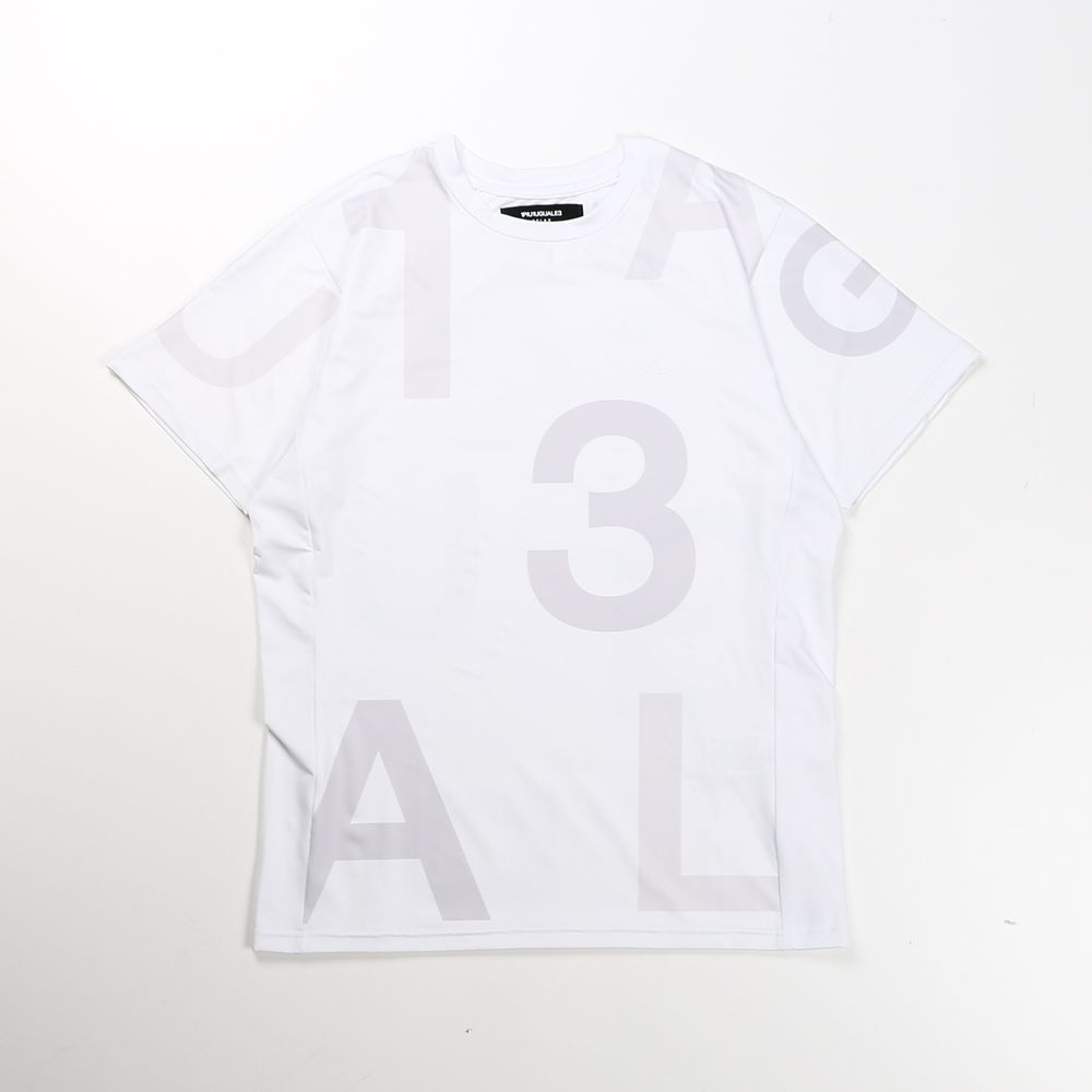 Rash guard S/S / ランダムロゴ ラッシュガードTシャツ / UST-21012