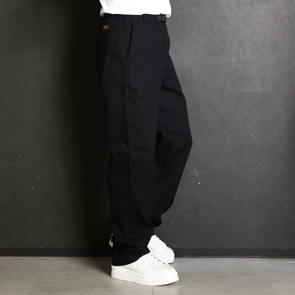 COTTON EASY PANTS - BLACK / コットンイージーパンツ / 26'RP-0313