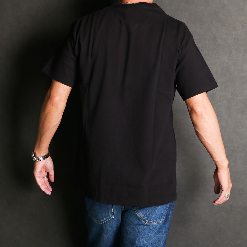 【ラスト1点-サイズL】 × M&M / T-SHIRT FLYING EAGLE M - Black / Tシャツ / 1249014
