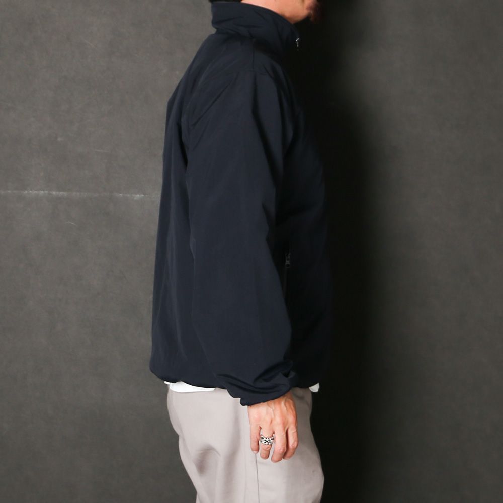 SD Shelled Fleece Jacket - Black / ナイロンフリースジャケット / OUNLE280