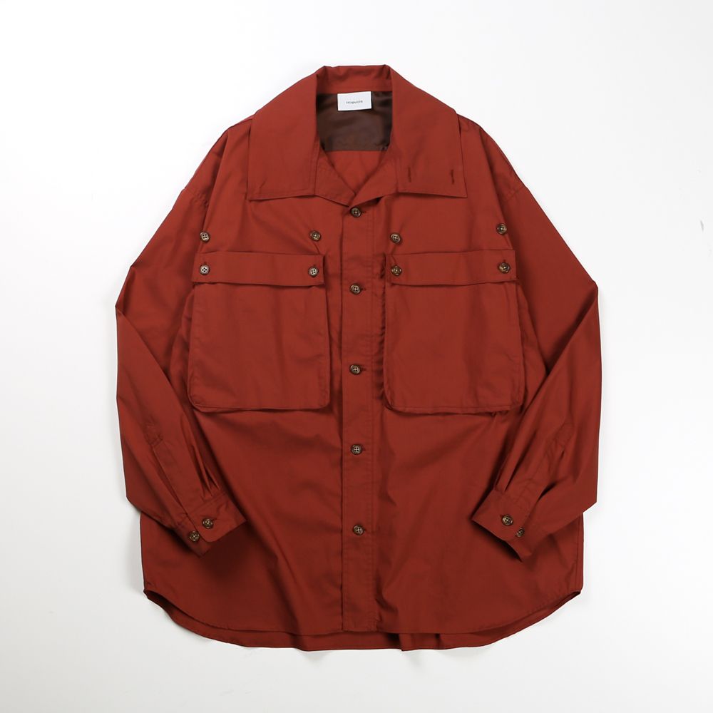 TC WEATHER BIG SH / ビックシルエットシャツ / 377104