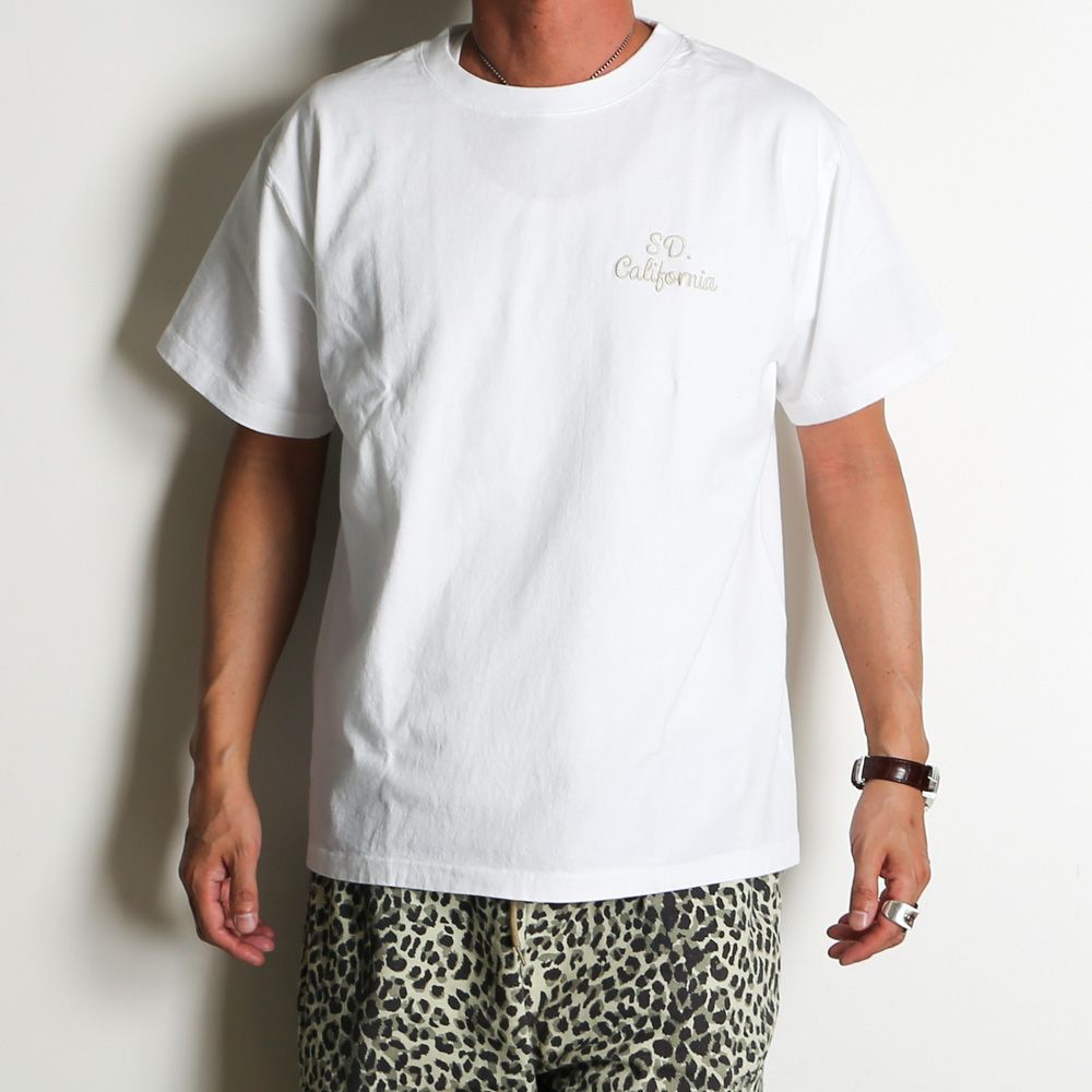 SD US Cotton Logo T - White / Tシャツ / TSOAC100
