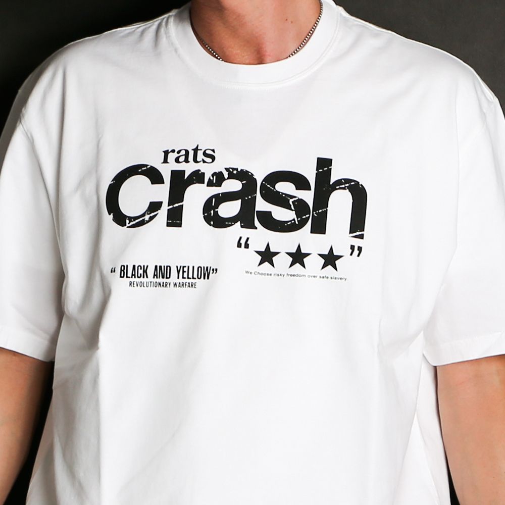 CRASH TEE / プリント Tシャツ / 22'RT-0401