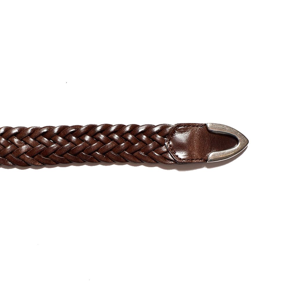 MINEDENIM - Pull Up Leather Belt - DBR / LBT-012 | chemical