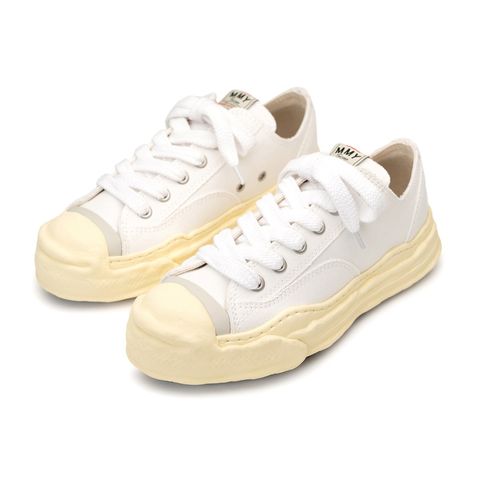 "HANK"(ハンク) VL original sole canvas lowcut sneaker - WHITE / A09FW734