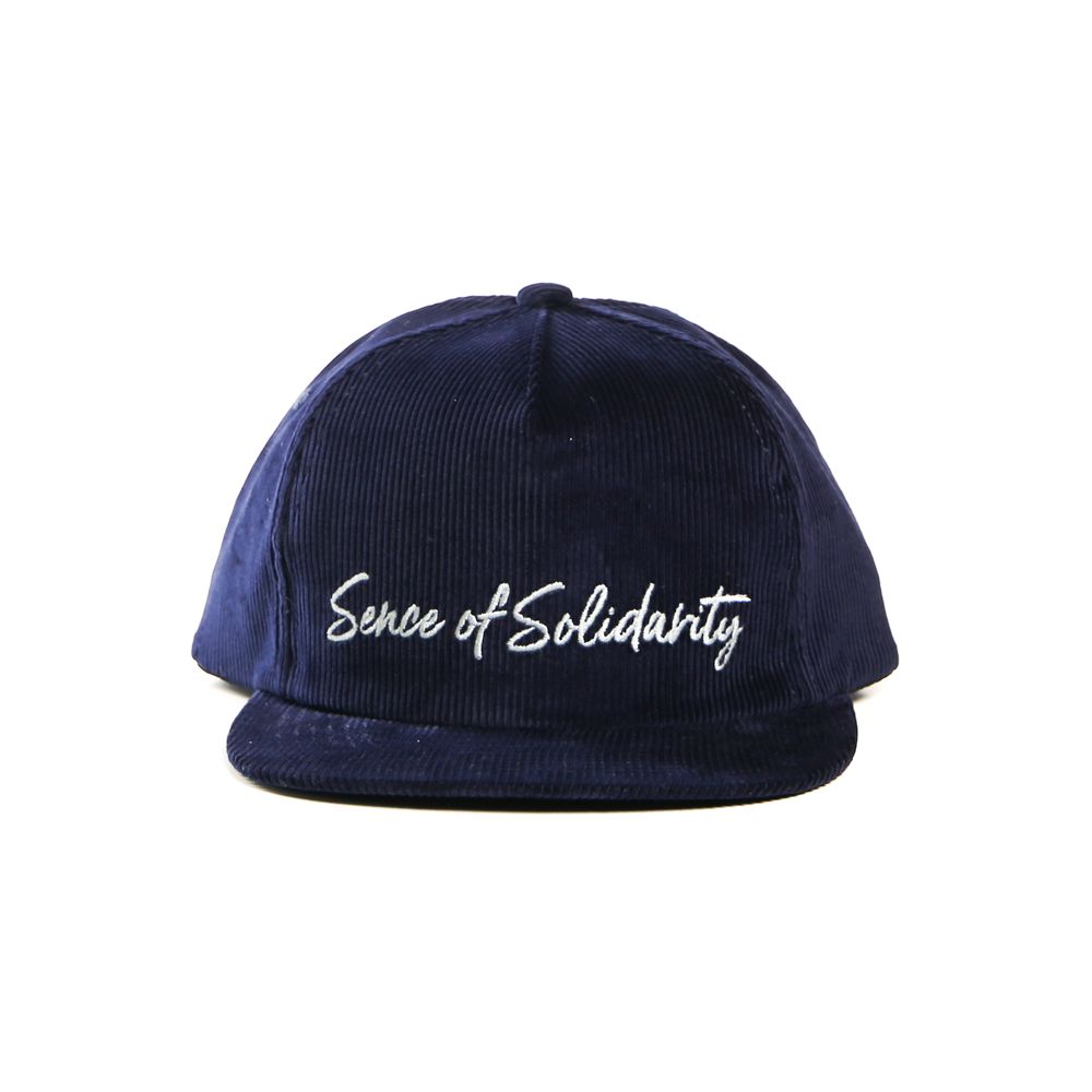 CORDUROY CAP "SENCE OF SOLIDALITY" / コーデュロイ キャップ / 21'RA-0914