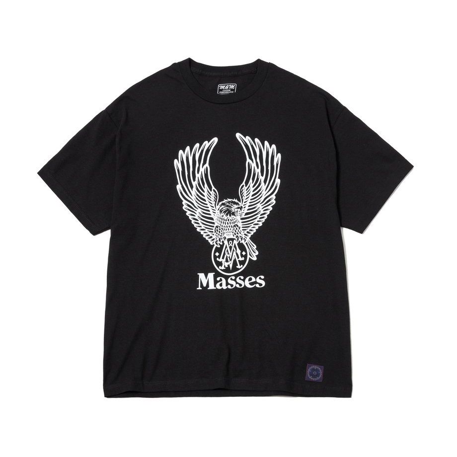 MASSES - × M&M / T-SHIRT FLYING EAGLE M - Black / Tシャツ