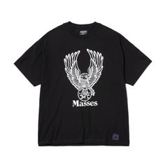 【ラスト1点-サイズL】 × M&M / T-SHIRT FLYING EAGLE M - Black / Tシャツ / 1249014