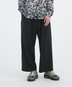 WORSTED WOOL-LIKE TWILL PT / 2タックワイドイージーパンツ / 478214