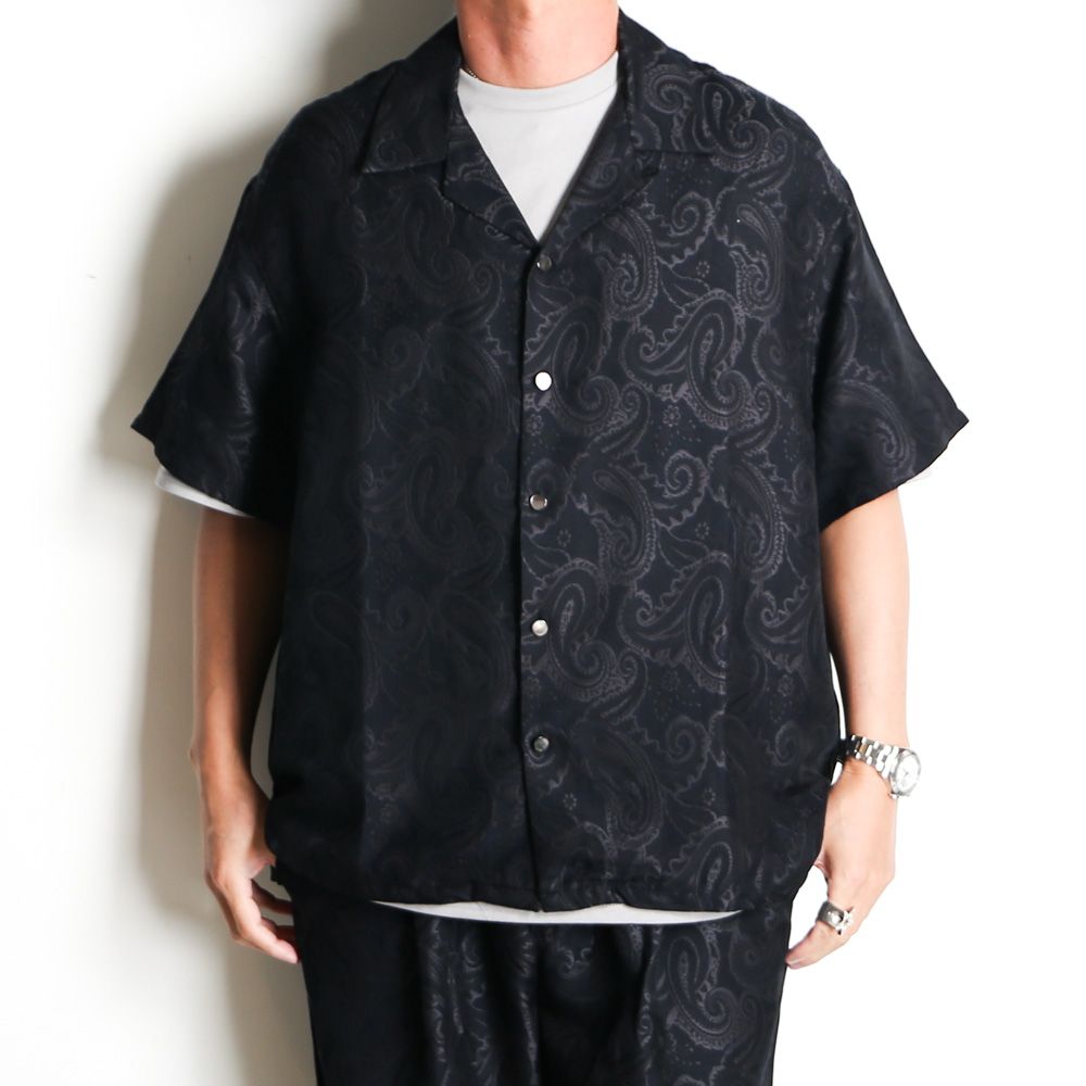 Aloha shirt - Paisley jacquard / アロハシャツ - ペイズリー ジャガード / SN-557