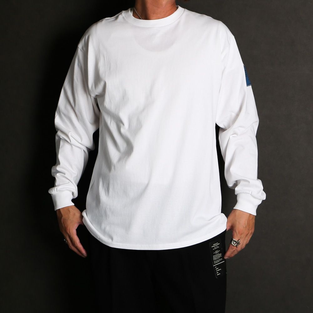 LONG SLEEVE T-SHIRT - WHITE / 9242-CS82