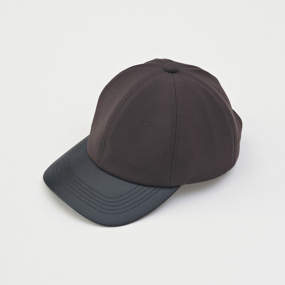 ×CA4LA / LEATHER B.B CAP - BROWN / ベースボールキャップ / VTM-26-A-121