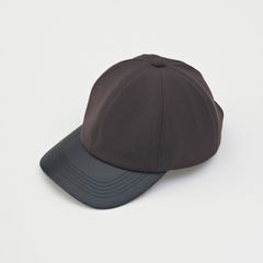 ×CA4LA / LEATHER B.B CAP - BROWN / ベースボールキャップ / VTM-26-A-121