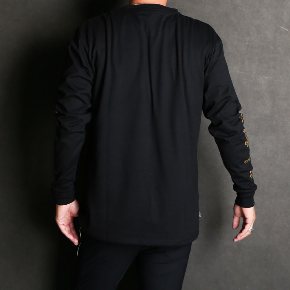 SY32 by SWEET YEARS - LOOSE SILHOUETTE MULTI LOGO L/S TEE / ロング