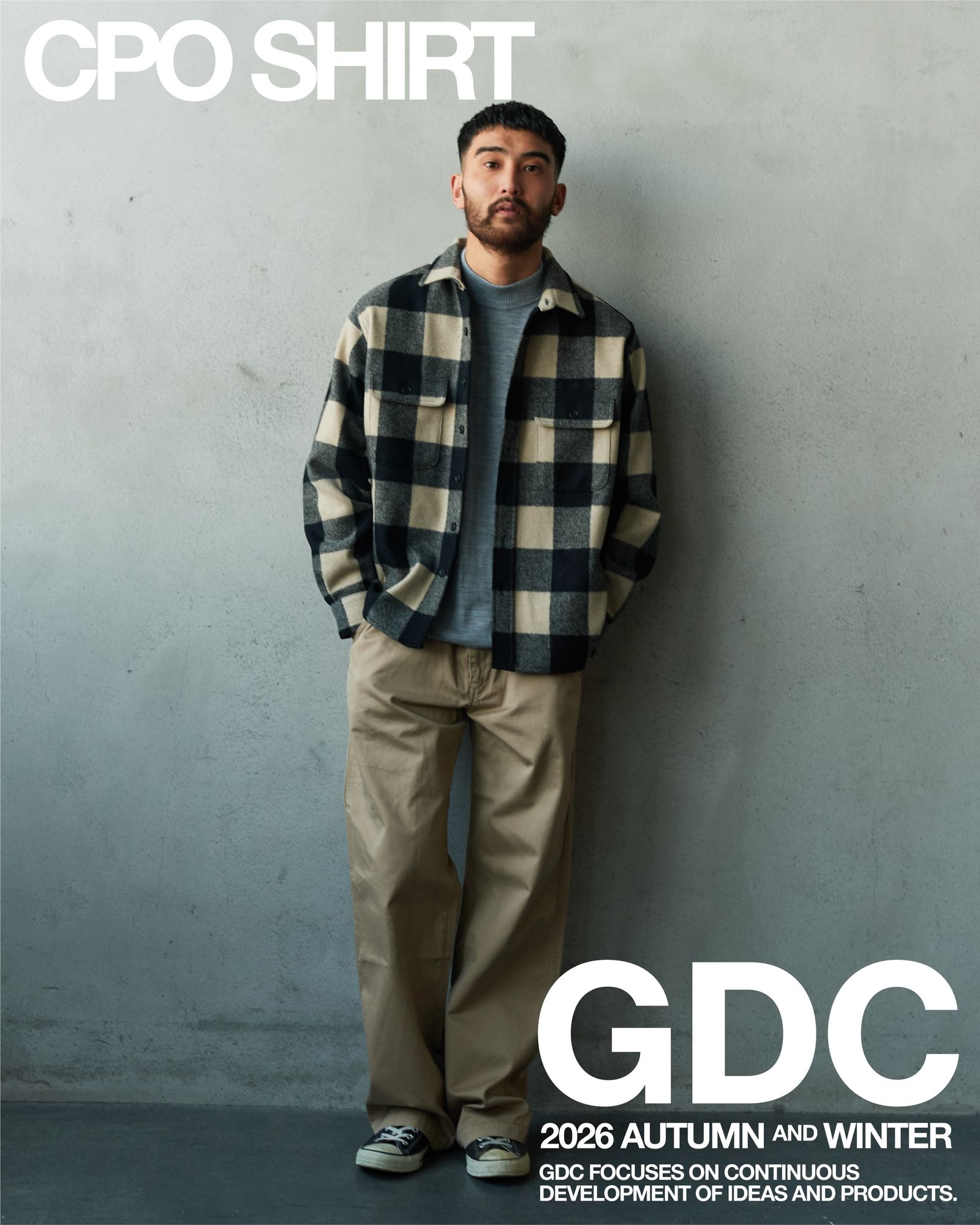 CPO Shirt - Black / CPOシャツジャケット / GD0469