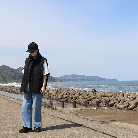 【VICTIM】【superNova.】【Maison MIHARA YASUHIRO】コーディネート(女性モデル167cm)