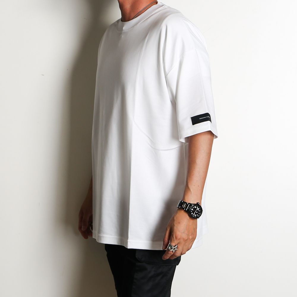 REV MESH OVER TEE - WHITE / オーバーサイズ メッシュTシャツ / RC40-T-004