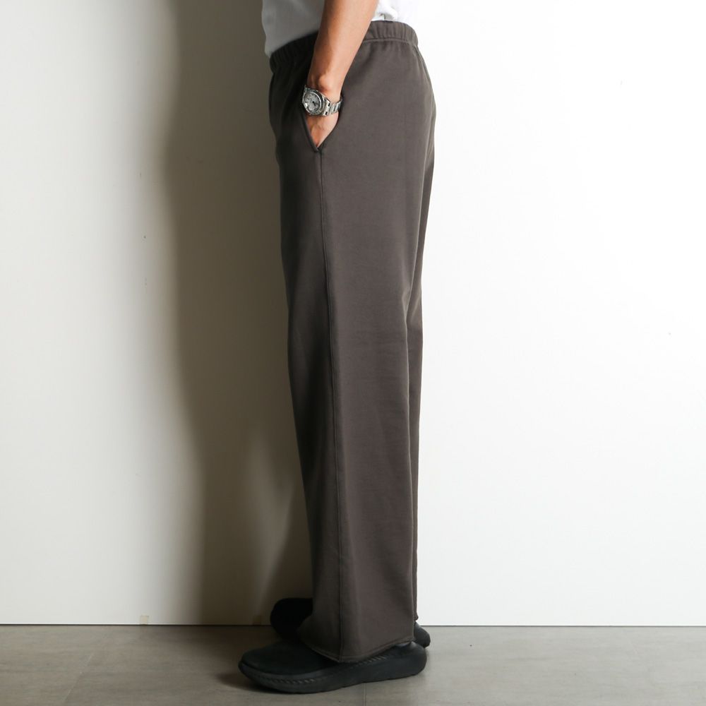 GYM PANTS - CHARCOAL / オーガニックコットンヘビー吊裏毛 - ジムパンツ / A25D03PT01C