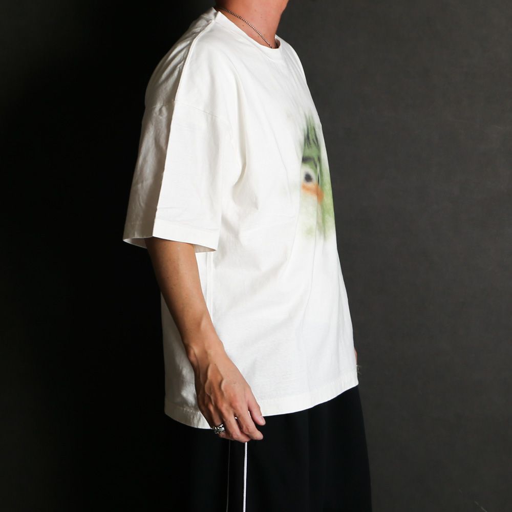 Leon Printed Tee - WHITE / レオン プリンテッド Tシャツ / J16TS861