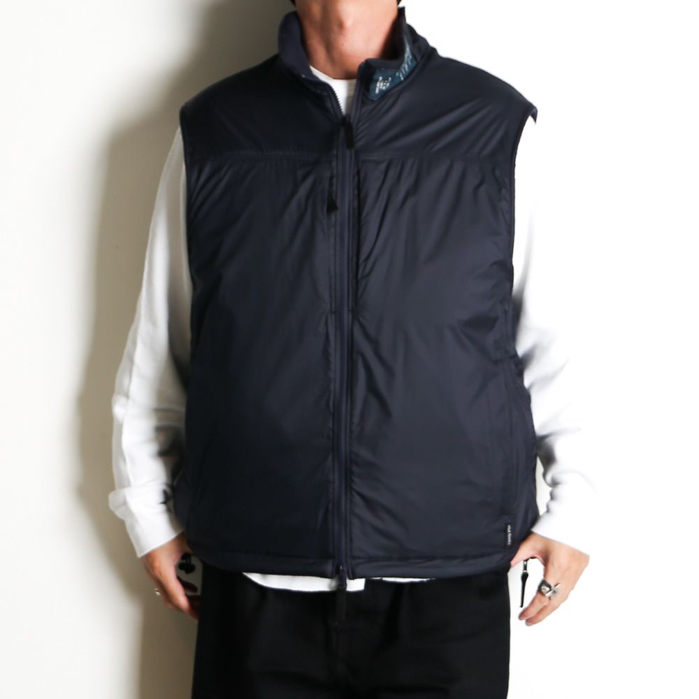 × WILD THINGS / REVERSIBLE VEST - NAVY / 9252-VE01-003