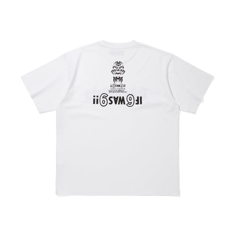 【ラスト1点-サイズM】 " HIDEANDSEEK × Toru Nishiura " / The H&S S/S Tee - WHT / Tシャツ / H30th-091626