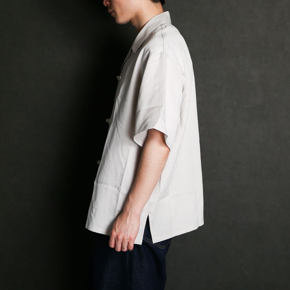 superNova. - Short sleeve flog button shirt / オープンカラーシャツ