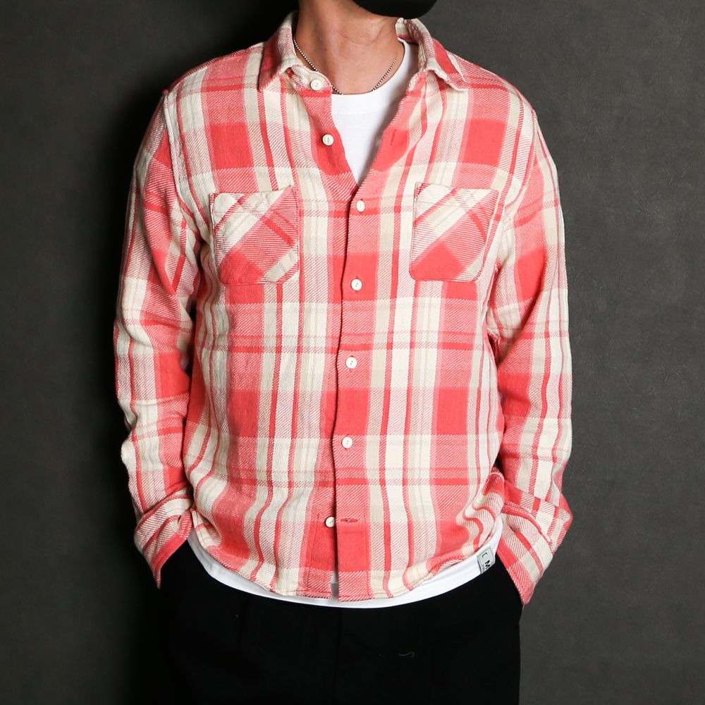 VINTAGE PLAID SHIRTS / チェック シャツ / TSH-S2206