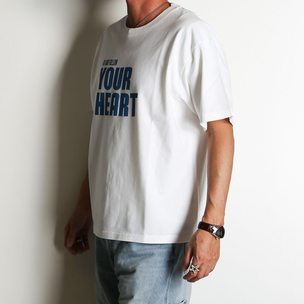 Go And Follow Your Heart T-SH - WHT / 2604-4003