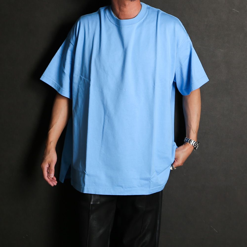 FACETASM - 90s GRAPHIC BIG TEE - LIGHT BLUE / グラフィック Tシャツ