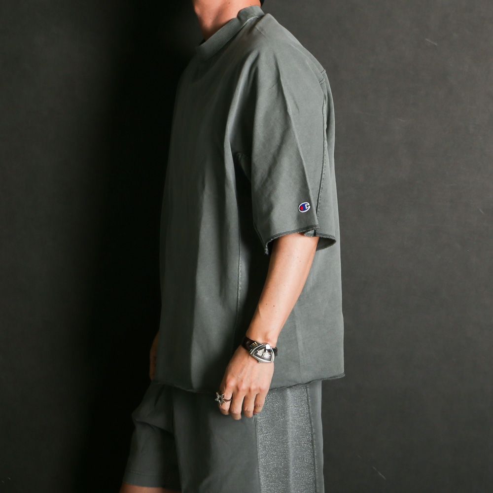 × Champion / T-SHIRT - GRAY / C8-D357