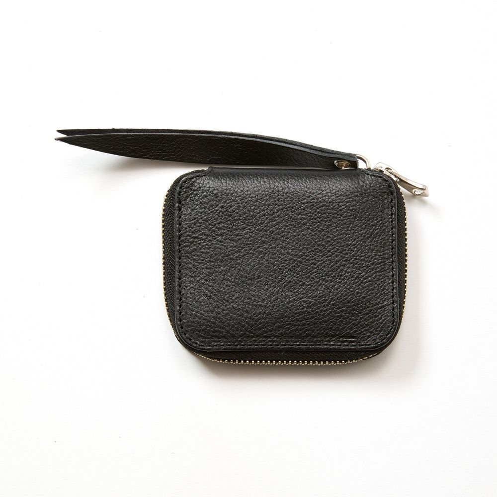 PLANE LEATHER ZIP MULTI WALLET ＜STUDS CHARM＞ / スタッズチャーム ジップミニウォレット / CL-25AW019LE