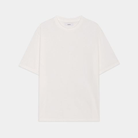 CREW NECK TEE - WHITE / 30/1オーガニックコットン空紡天竺 - クルーネックTee / M26B14CS02B