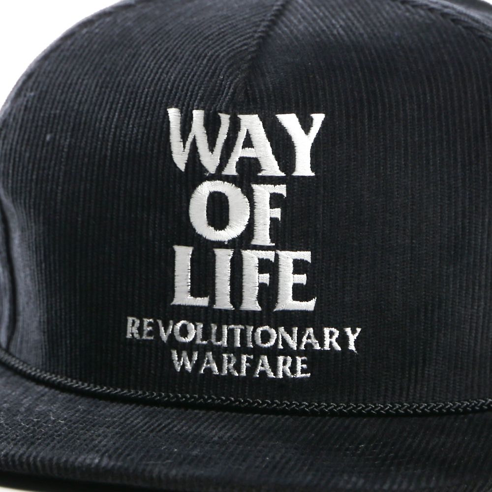 RATS - CORDUROY CAP “WAY OF LIFE” / コーデュロイキャップ / 20'RA