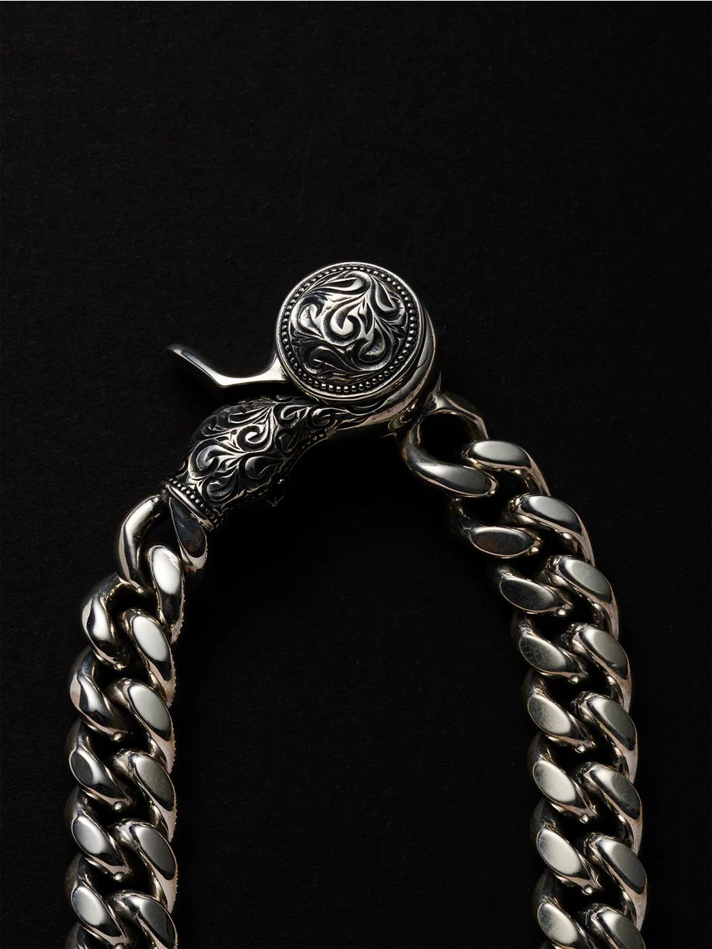 Engraved Miami Chain Bracelet / ブレスレット / RX-620