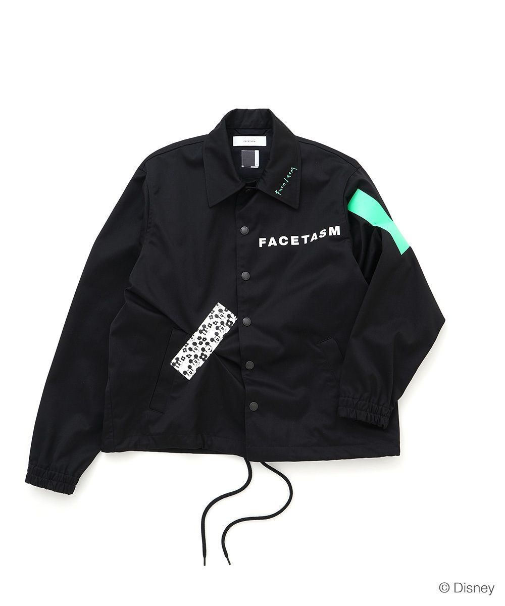 FACETASM - MICKEY GUM TAPE COACH JACKET / コーチジャケット / MIMI-JK-U04 | chemical  conbination