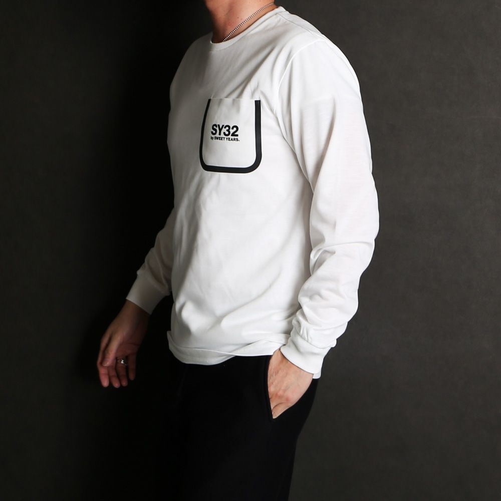 SY32 by SWEET YEARS - DESIGN POCKET L/S TEE / ロングスリーブ