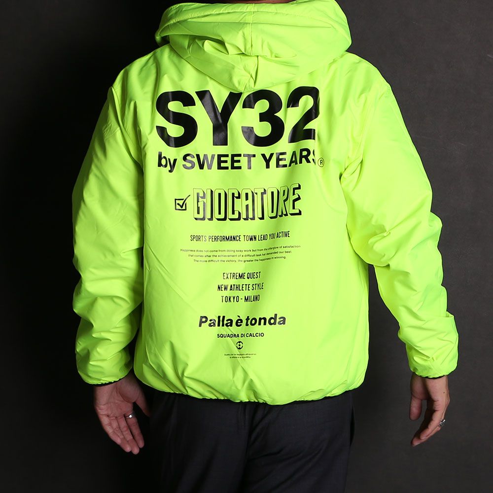 SY32 by SWEET YEARS - REVERSIBLE FLEECE ZIP HOODIE / リバーシブル ...